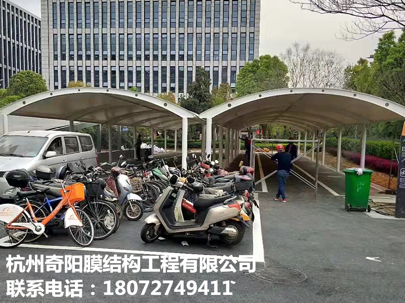 非機(jī)動車停車棚