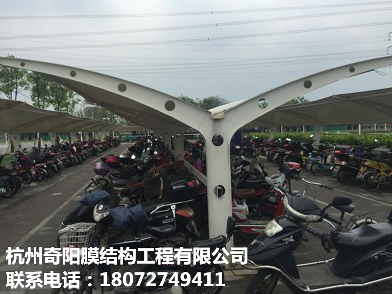 非機(jī)動車停車棚