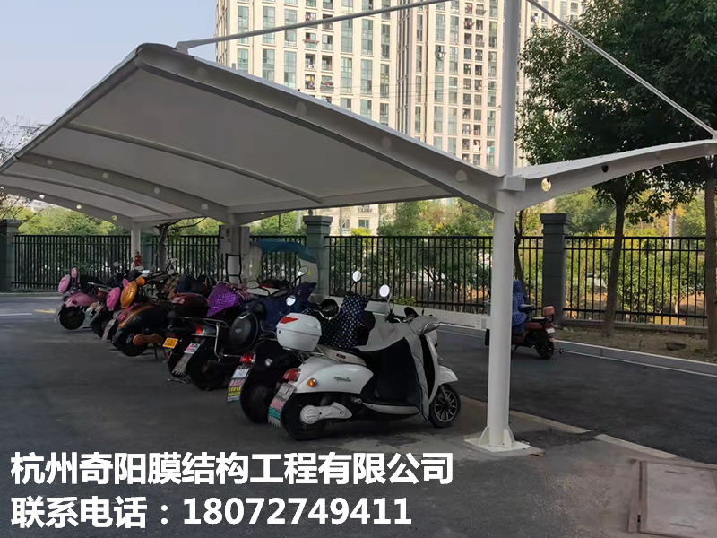 非機(jī)動車停車棚